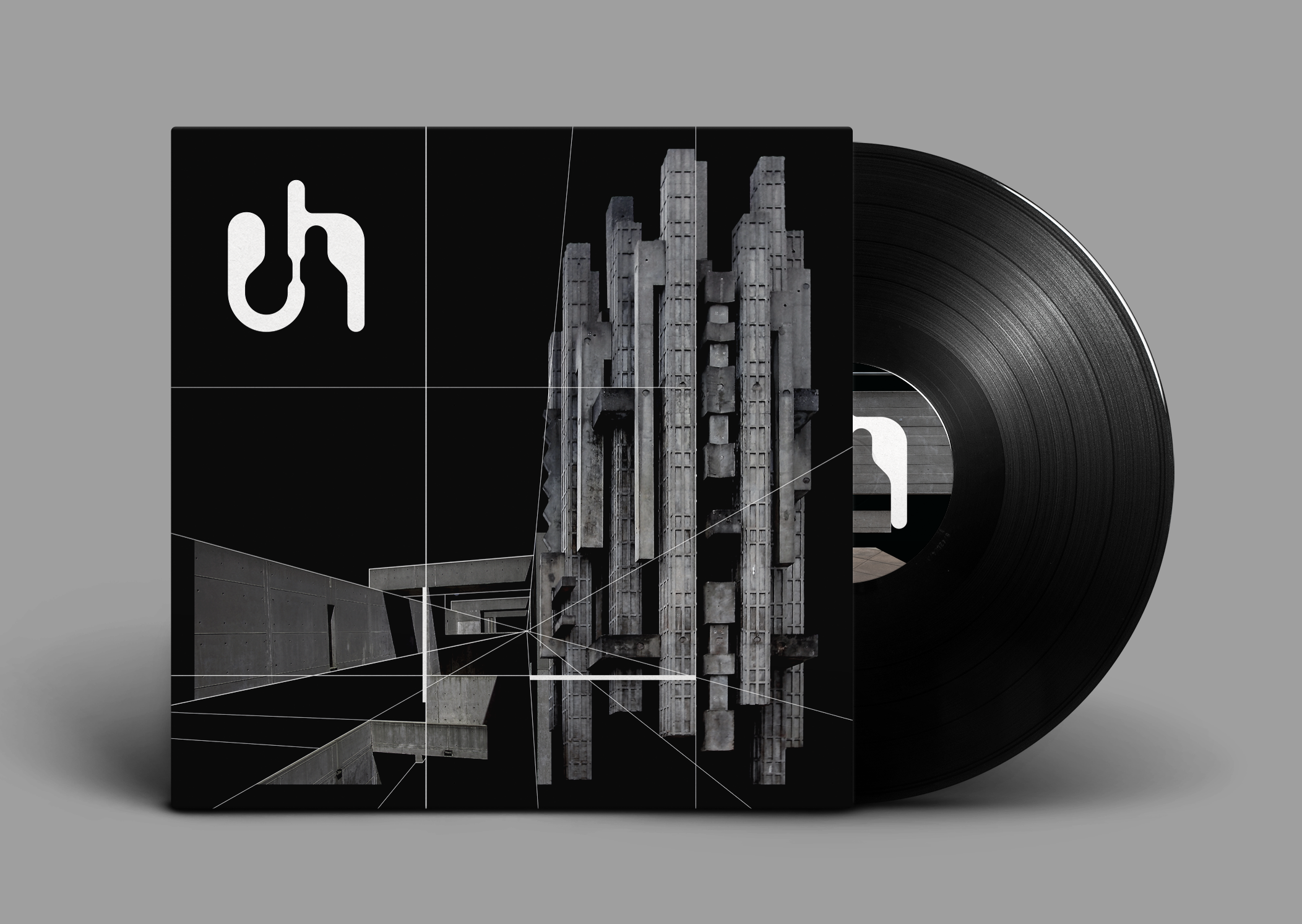 Mockup frontal del dubplate Useful Hoax